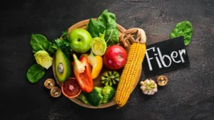 High-fiber foods chart for constipation