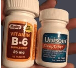 Vitamin B6 and Unisom